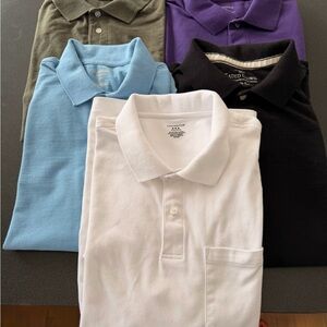 Men's Polo Short Sleeve  Shirt Bundle size M